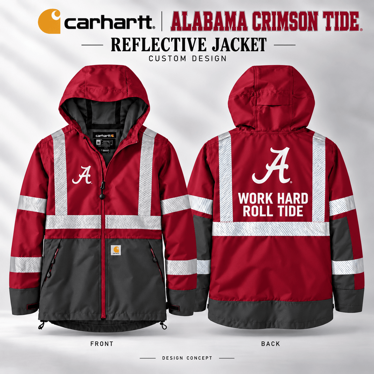 ACT Custom Reflective Workwear Jacket PNPA