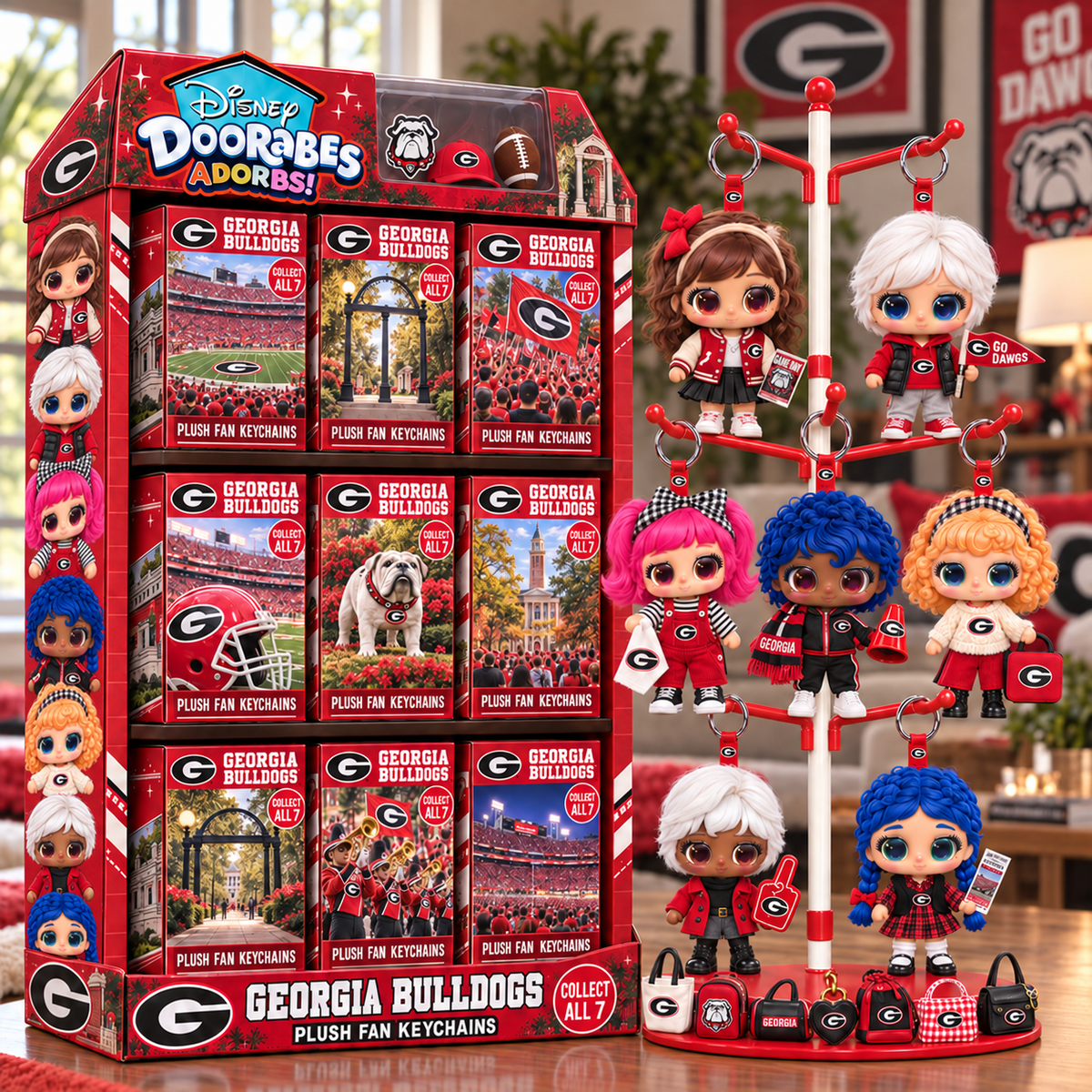 Premium GGBD Plush Keychain Collection NTVA