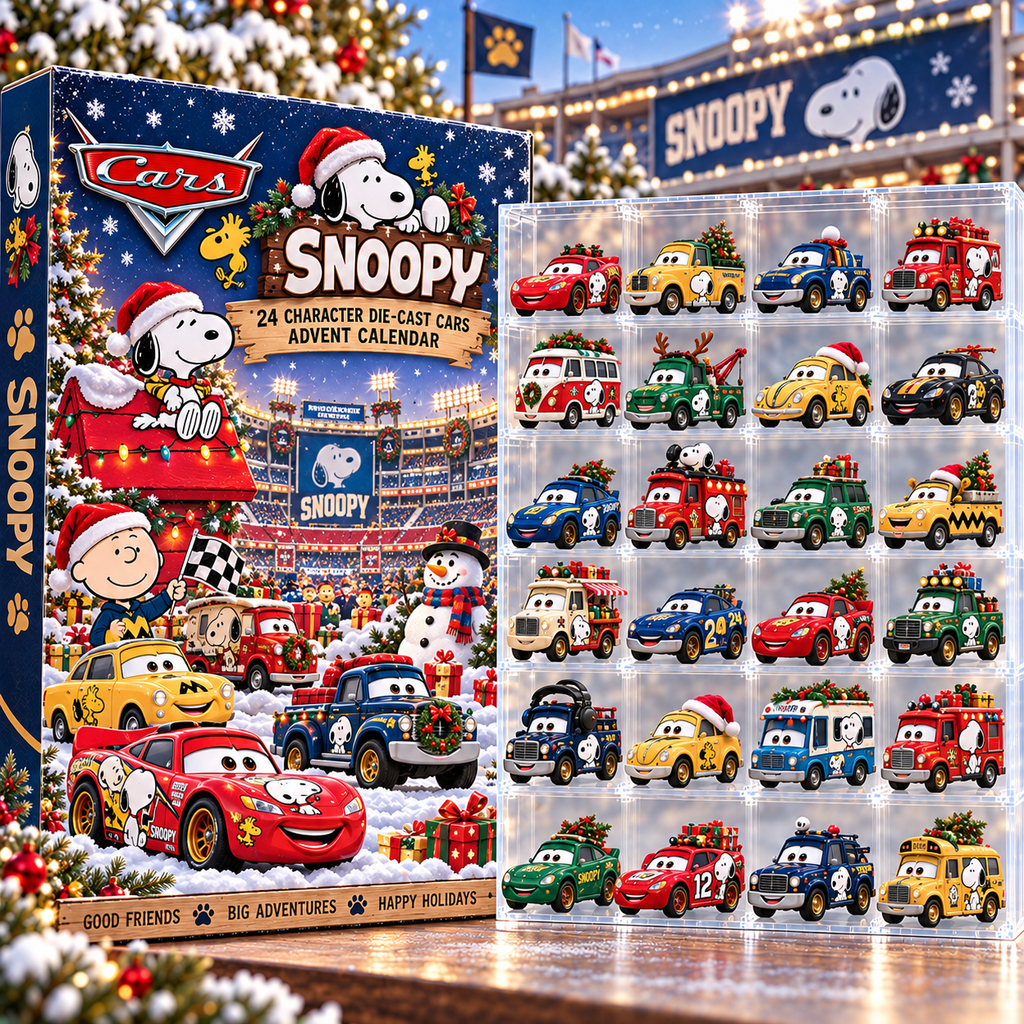 SPNY Premium Character Die-Cast Cars Christmas Advent Calendar NTNA