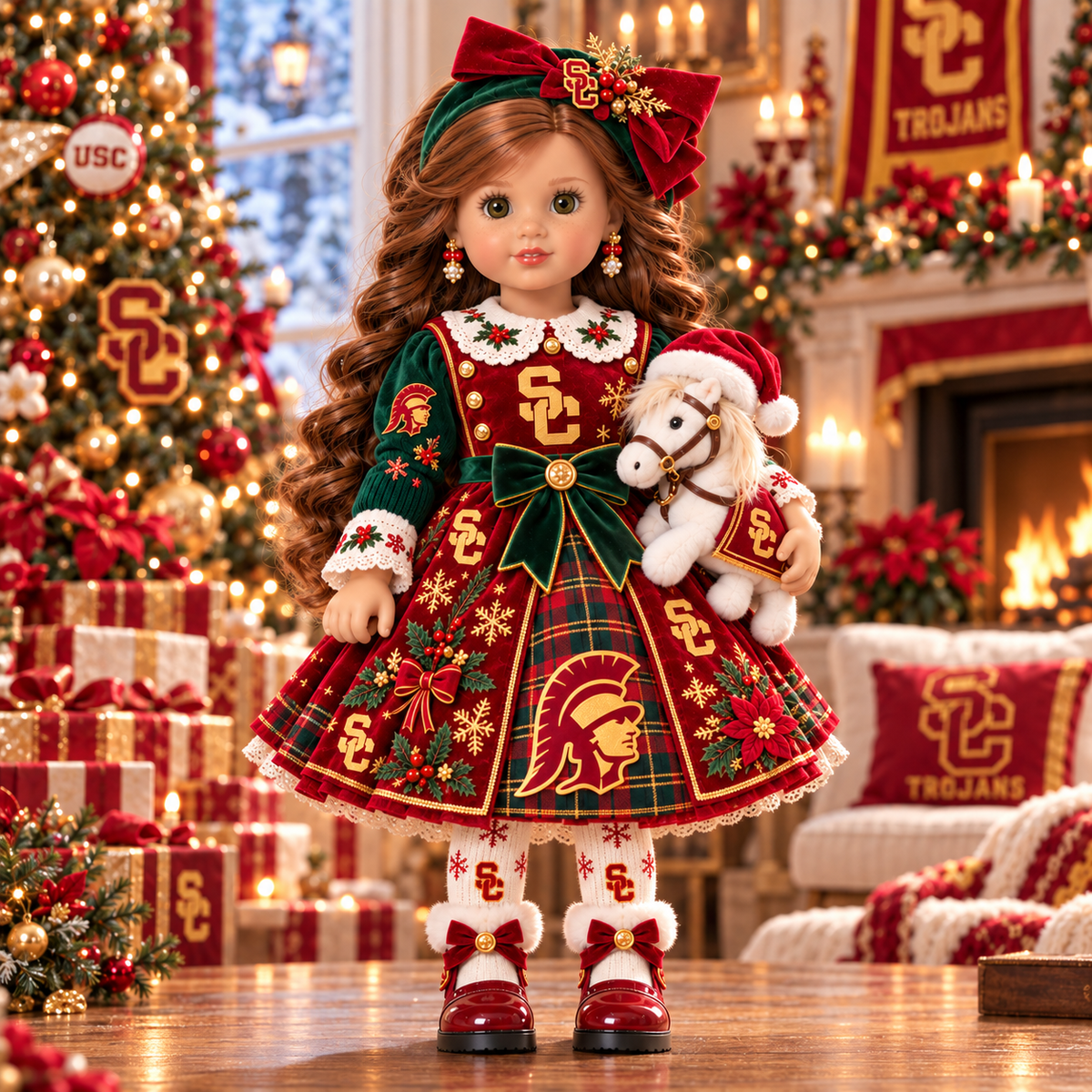 Premium USC Commemorative Collector Doll PDL