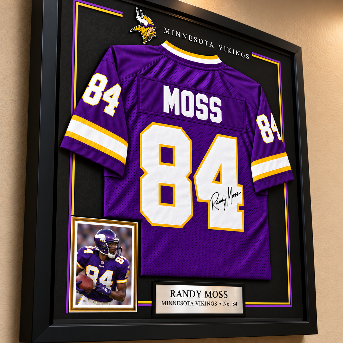 MNVK Legendary jersey display frame PNPA