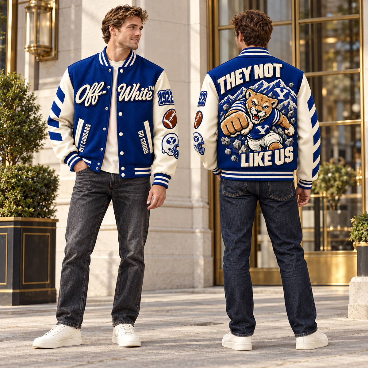 BYU Special OW Varsity Jacket TTTT