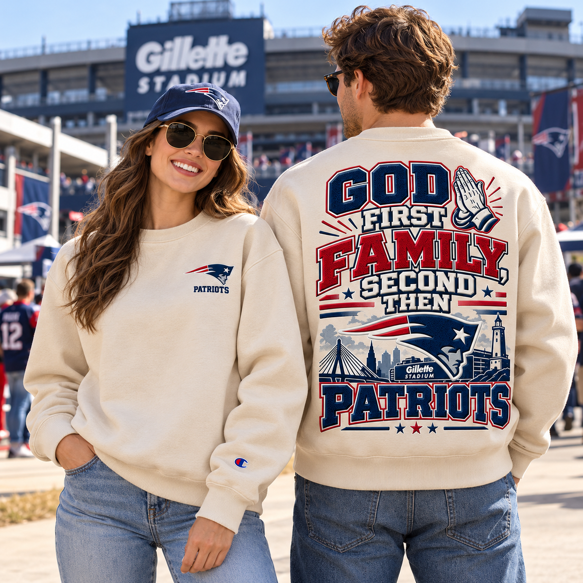 NEP Premium Embroidered Crewneck Sweatshirt BMD