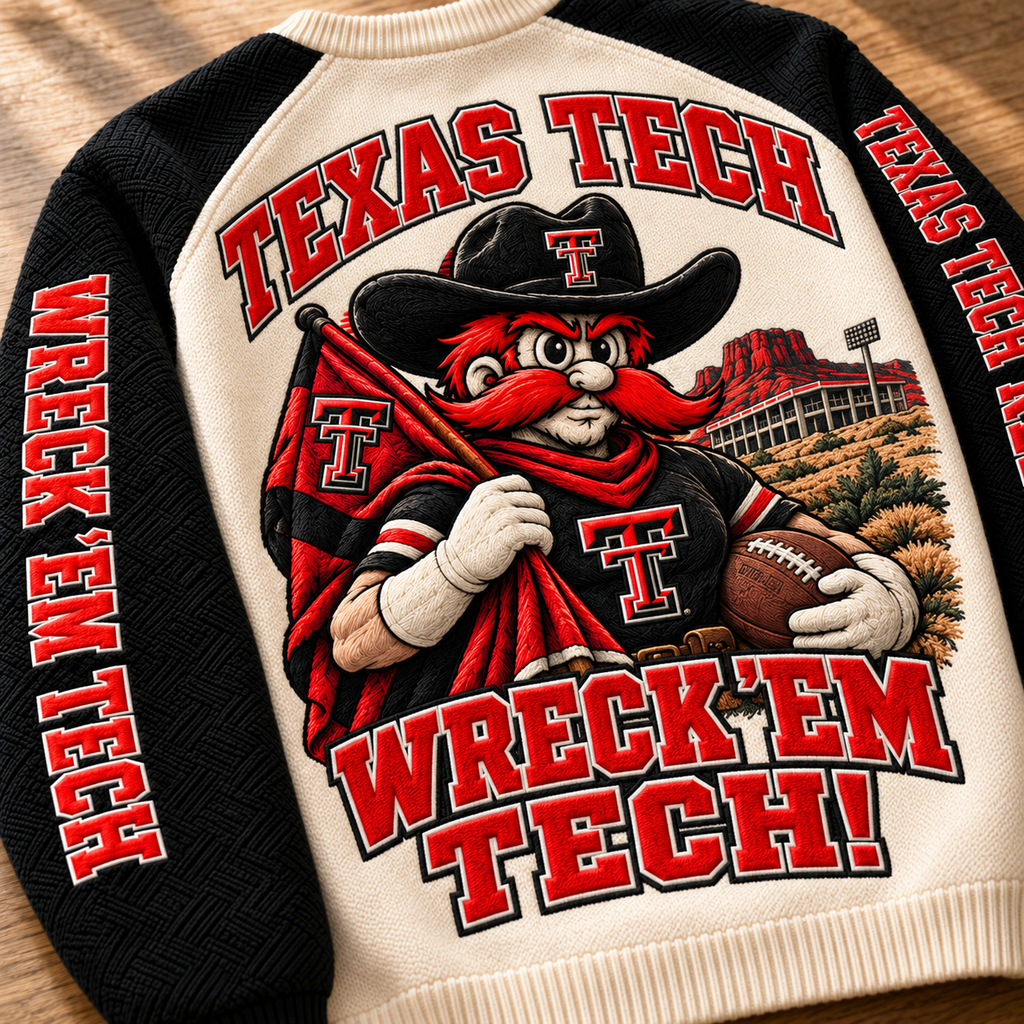 TTRR Embroidered Knit Sweater DNBN