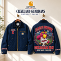 Cleveland Guardians MLB Embroidered Detroit Jacket